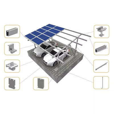 Q235B Mounting Steel Solar Panel Support Structure For Car Power Charging
